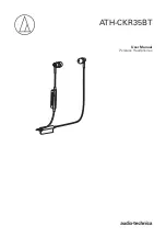 Audio Technica ATH-CKR35BT User Manual предпросмотр