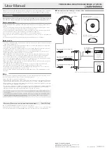 Preview for 2 page of Audio Technica ATH-M70x User Manual