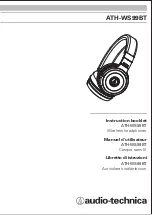 Предварительный просмотр 1 страницы Audio Technica ATH-WS99BT Instruction Booklet