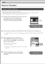 Предварительный просмотр 8 страницы Audio Technica ATH-WS99BT Instruction Booklet