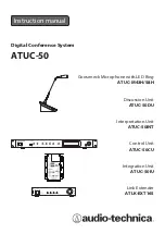 Предварительный просмотр 1 страницы Audio Technica ATLK-EXT165 Instruction Manual