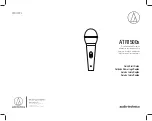 Предварительный просмотр 1 страницы Audio Technica ATR1500x Quick Start Manual