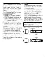 Предварительный просмотр 7 страницы Audio Technica ATW-2110 Installation And Operation Manual