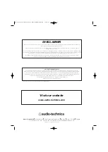 Предварительный просмотр 9 страницы Audio Technica ATW-701 Installation And Operation Manual