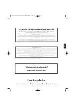 Предварительный просмотр 18 страницы Audio Technica ATW-701 Installation And Operation Manual