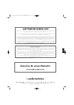 Предварительный просмотр 27 страницы Audio Technica ATW-701 Installation And Operation Manual