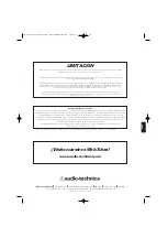 Предварительный просмотр 36 страницы Audio Technica ATW-701 Installation And Operation Manual