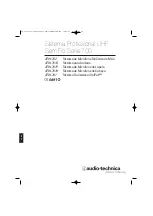 Предварительный просмотр 46 страницы Audio Technica ATW-701 Installation And Operation Manual