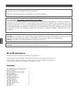 Предварительный просмотр 2 страницы Audio Technica ATW-R1810 Installation And Operation Manual