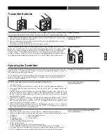 Предварительный просмотр 11 страницы Audio Technica ATW-R1810 Installation And Operation Manual