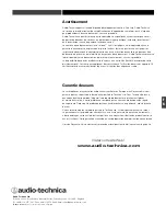 Предварительный просмотр 34 страницы Audio Technica ATW-R1810 Installation And Operation Manual