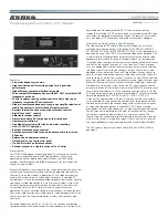 Audio Technica ATW-R3100b Features And Specifications preview