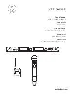 Audio Technica ATW-R5220 User Manual предпросмотр