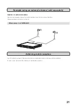 Предварительный просмотр 21 страницы Audio Technica ATW-R6200 S User Manual