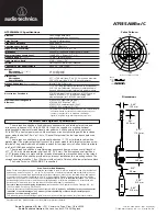 Предварительный просмотр 2 страницы Audio Technica Engineered Sound AT935AMRx/C Installation And Operation