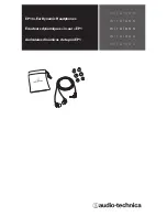 Preview for 1 page of Audio Technica EP1 Installation And Operation Manual