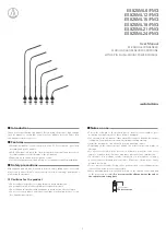 Предварительный просмотр 1 страницы Audio Technica ES925ML6/FM3 User Manual