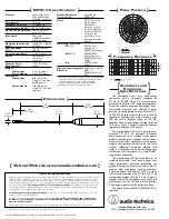 Preview for 2 page of Audio Technica ES933 Installation And Operation