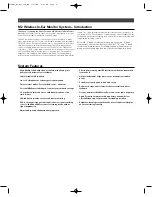 Preview for 4 page of Audio Technica M2 Set Up And Operation Manual