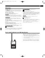 Preview for 7 page of Audio Technica M2 Set Up And Operation Manual