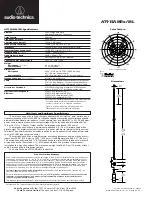 Предварительный просмотр 2 страницы Audio Technica MICROLINE AT915AMRX/ML Installation And Operation Manual