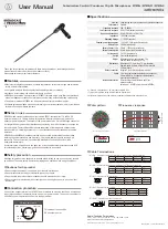 Audio Technica MT828a User Manual предпросмотр