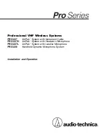 Audio Technica PRO 227 Installation And Operation Manual preview