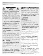 Preview for 2 page of Audio Technica System 10 Installation And Operation Manual