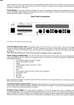 Preview for 4 page of AUDIO TELEX ACM120 Operating Instructions Manual