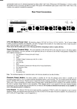 Предварительный просмотр 4 страницы AUDIO TELEX ACM250 Operation Manual