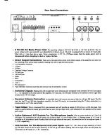 Предварительный просмотр 4 страницы AUDIO TELEX AT120R Operating Instructions