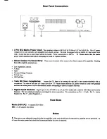 Предварительный просмотр 3 страницы AUDIO TELEX AT250B Operating Instructions