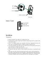 Предварительный просмотр 5 страницы Audio Unlimited SPK-4GX Owner'S Manual