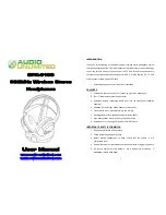 Preview for 1 page of Audio Unlimited SPK-9100 User Manual