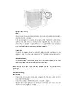 Preview for 6 page of Audio Unlimited SPK-SHOWER User Manual