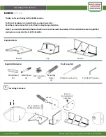 Предварительный просмотр 1 страницы Audio Visual Furniture LE4001 Assembly Instructions