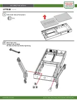 Preview for 2 page of Audio Visual Furniture LFT7000 Assembly Instructions Manual