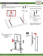 Preview for 4 page of Audio Visual Furniture LFT7000 Assembly Instructions Manual