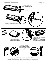 Предварительный просмотр 2 страницы Audio Visual Furniture PM-HDCB Mounting Instructions