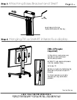 Preview for 4 page of Audio Visual Furniture PM-XFL-LIFT Assembly And Mounting Instructions