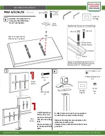 Предварительный просмотр 4 страницы Audio Visual Furniture PM2-S Assembly Instructions