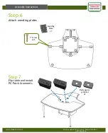 Preview for 5 page of Audio Visual Furniture T324 Assembly Instructions Manual