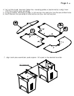 Предварительный просмотр 4 страницы Audio Visual Furniture T628-T Assembly And Setup Instructions