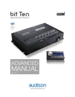 Preview for 1 page of Audio bit Ten Advanced Manual