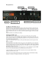 Предварительный просмотр 3 страницы Audio RK6 User Manual