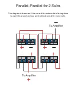 AudioBahn 2 SUB PARALLEL-PARALLEL - DIAGRAM Manual preview