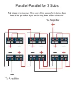 AudioBahn 3 SUB PARALLEL-PARALLEL - DIAGRAM Manual preview