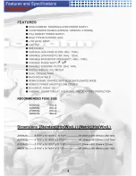 Preview for 5 page of AudioBahn A100X4Q Operating Instructions Manual