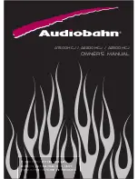 AudioBahn A1500HCJ Owner'S Manual предпросмотр