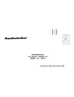 Предварительный просмотр 85 страницы AudioBahn A16000V Operating Instructions Manual